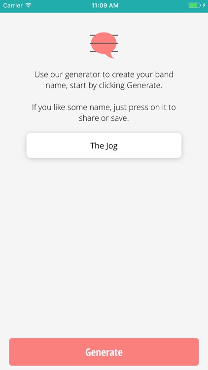 BANDname - generate a cool name for your band