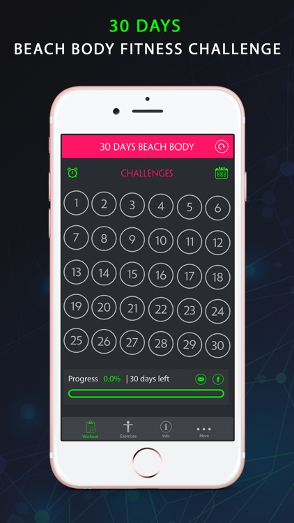 30 Day Beach Body Fitness Challenges Pro
