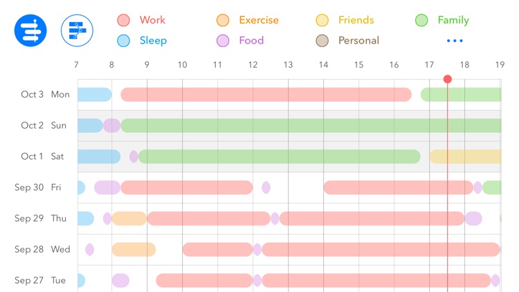 24H - Hours Tracker for Work, Sleep Cycle Analysis screenshot-3