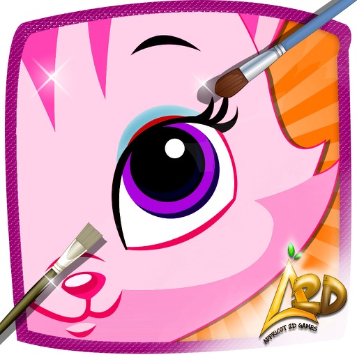 Pet Eye Make Up - Dress Up & party Salon for Girls