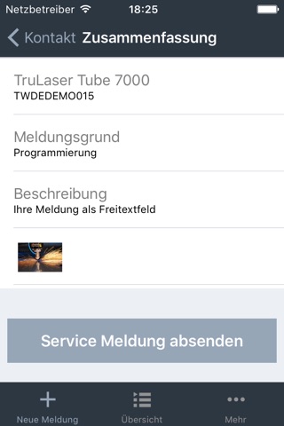 TRUMPF Service App screenshot 2