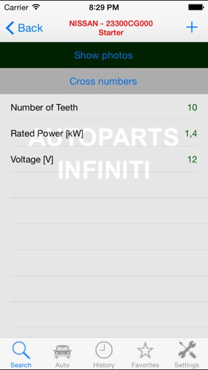 Autoparts for Infiniti(圖4)-速報App