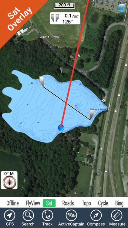 Delaware Lakes HD GPS Map Navigator