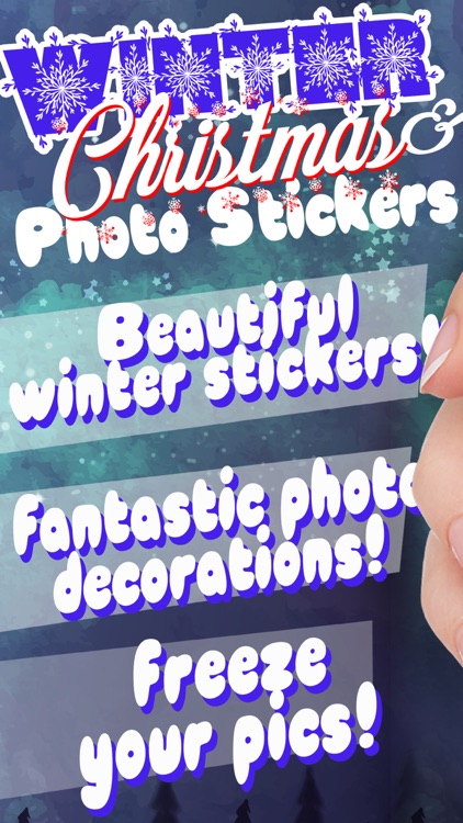 Winter Photo Stickers – Christmas Picture Editor