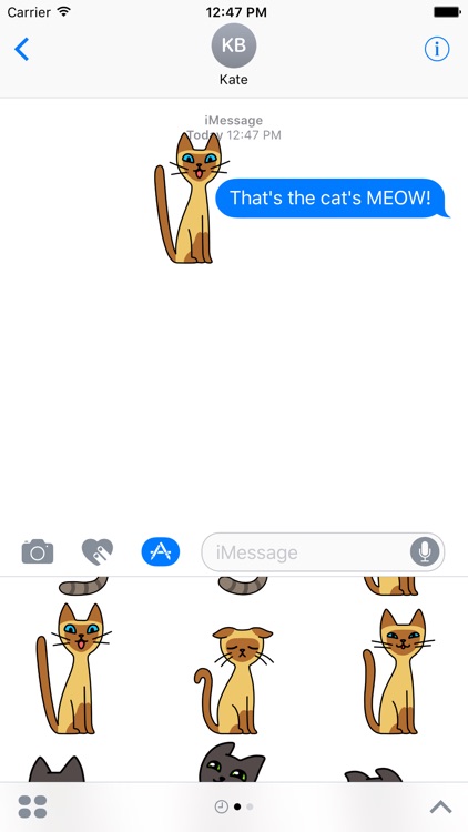 Follow Me-ow! Sticker Pack screenshot-3