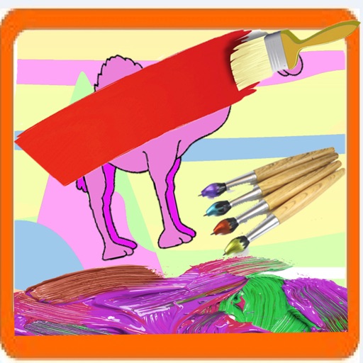 Paint For Kids Game Joe Camel Version Icon