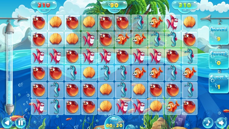 Fish World Puzzle Game - Pop Blast