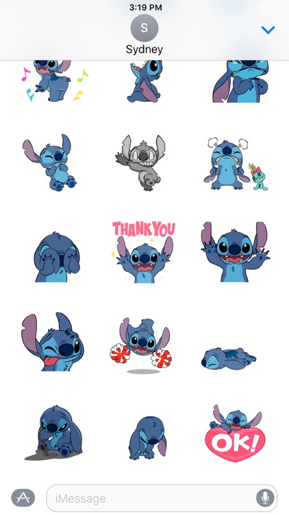 disney stickers stitch by disney