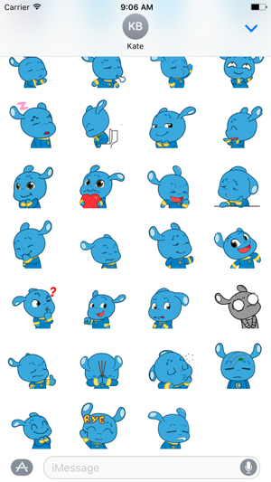 Alien Rabbit - Animated Stickers And Emoticons(圖3)-速報App