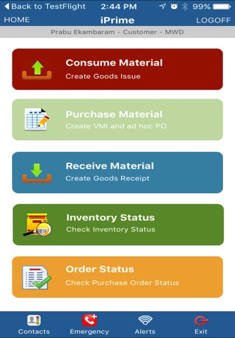 iPrime Pro - Customer - Procurement and VMI screenshot 3