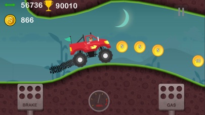 Monster Truck Blaze Race screenshot 4