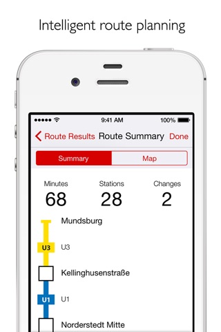 Hamburg Metro - Map & Route screenshot 3