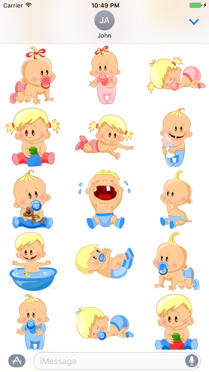 Cute Kids Sticker - DHS Pack 04