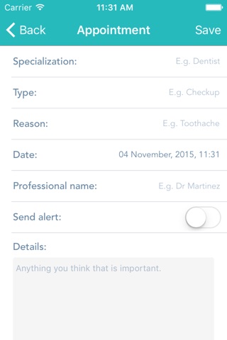 weCare - Health Assistant screenshot 4