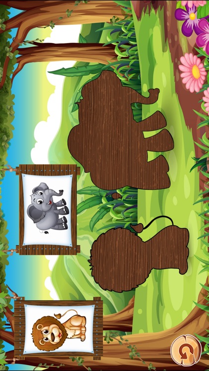 Animal Puzzles Games: Kids & Toddlers free puzzle screenshot-3