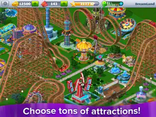 Screenshot 5 RollerCoaster Tycoon® 4Mobile™ iphone