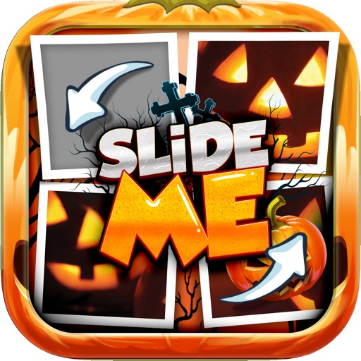 Slide Me Puzzles : Quiz Games for Halloween Themes icon