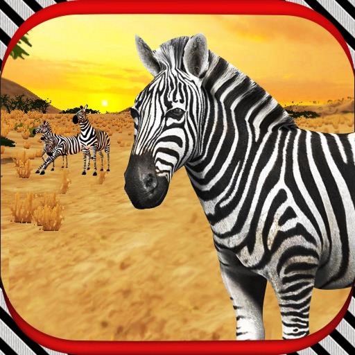 Zebra Horce Simulator 3D iOS App