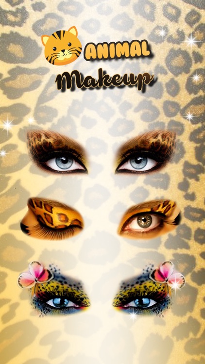Animal Print Makeup: Beauty Montage Picture Frames by Dorde Jankovic