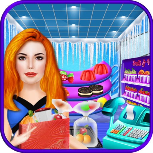 Ice Princess Supermarket Shopping – Girl Supermarket Simulator for grocery & cash register store iOS App