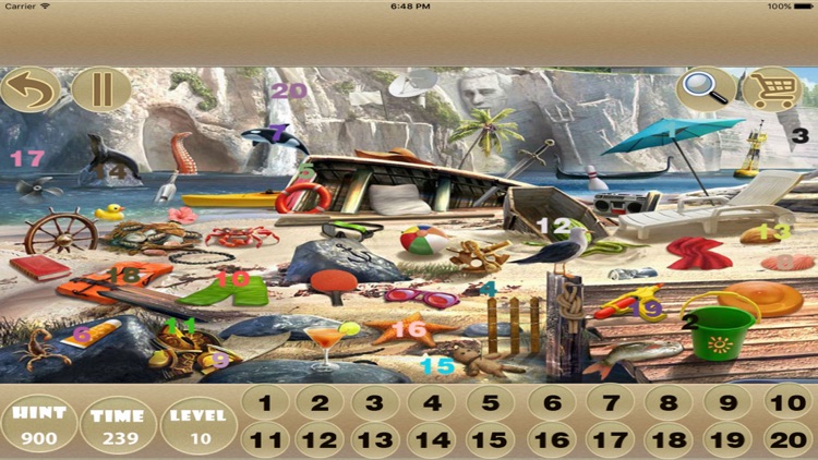 Silent Town Search & Find Hidden Number Games screenshot-3