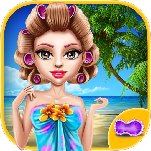 Crazy Beach Girl Party Makeup iOS App