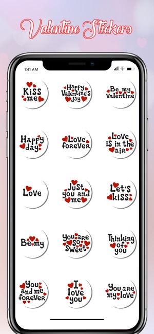 Valentine's Love Emoji(圖2)-速報App