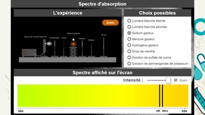 Spectre d'absorption screenshot 2
