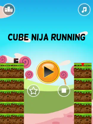 Immagine dello schermo 1 Micro Aventuras De Cubo Skip Saltar Rebote Ejecutar iphone