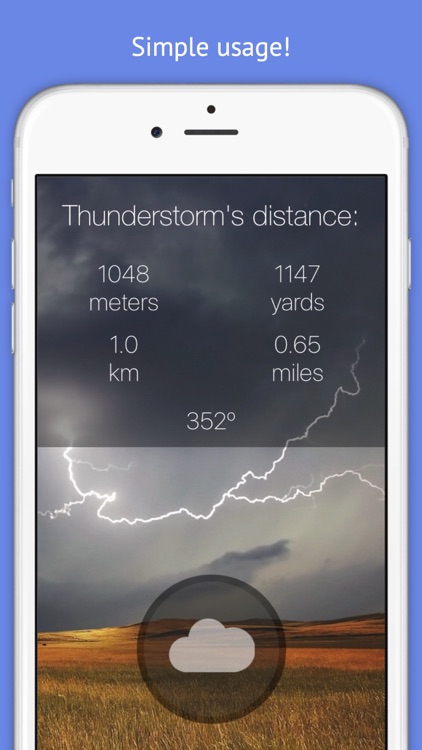 Thunderstorm Location Calculator - Get Distance & Location of the next Thunderstorm!