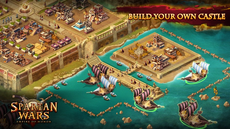 Spartan Wars: MMO Battle Strategy Game