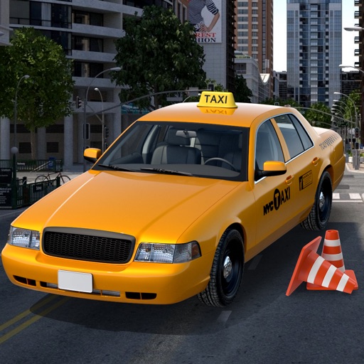 Taxi Cab Driver 2016 - Yellow Car Parking in New York City Traffic Simulator Icon