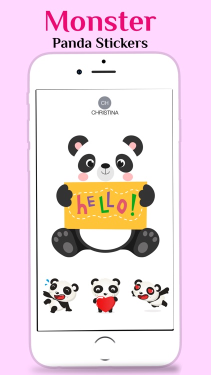 Little Monster and Panda
