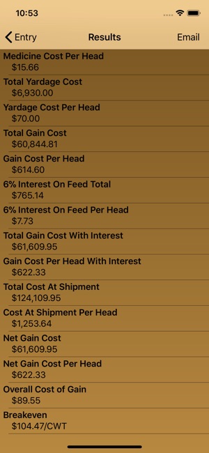 Cattle Breakeven Analysis(圖4)-速報App