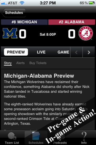 College Football Radio & Live Scores + Highlights screenshot 3