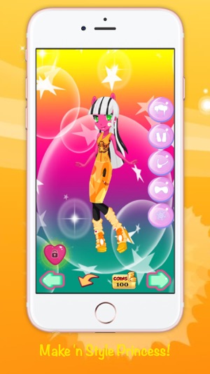 Poke Girl Chiffon Dresses Free Game(圖2)-速報App