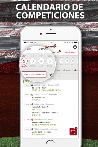 Betclic Live Sport Betting screenshot 4