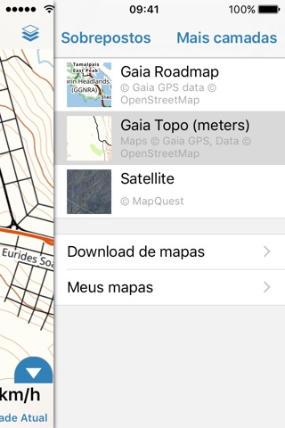 Gaia GPS Classic screenshot 2