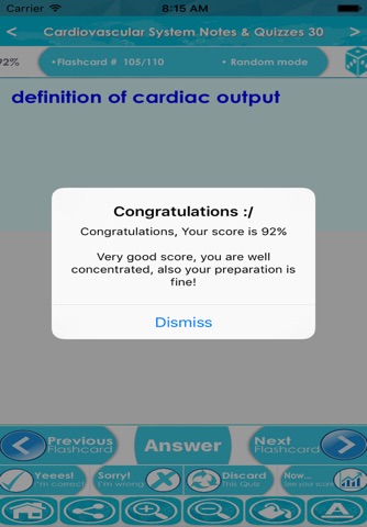 Cardiovascular System Exam Review & Test Bank App : 5600 Flashcards, Concepts & Practice Quiz  & Study Notes screenshot 2