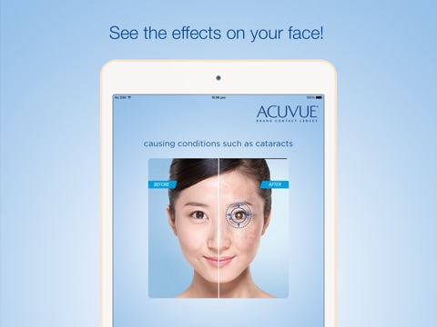 ACUVUE UV Education – Effects of UV Rays on Our Faces screenshot 4