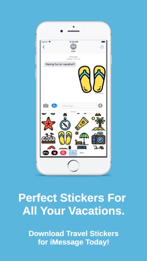 Travel Stickers for iMessage(圖4)-速報App