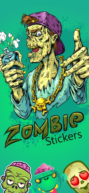 Zombie Survival Stickers