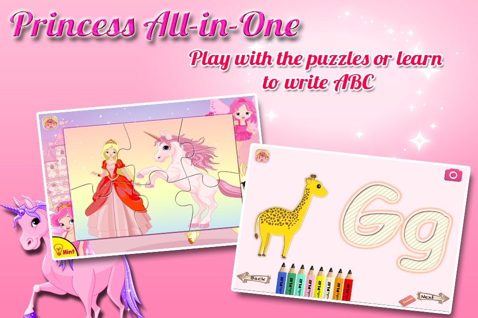 Princess Preschool Games for Young Girls screenshot 2