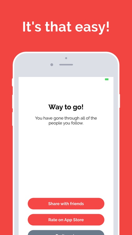 Purge - Manage who you follow screenshot-4