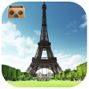 VR Visit Eiffel Tower and Tourist Beach 3D Views