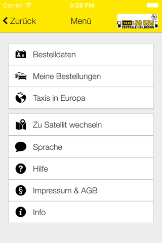 Taxizentrale Heilbronn screenshot 4