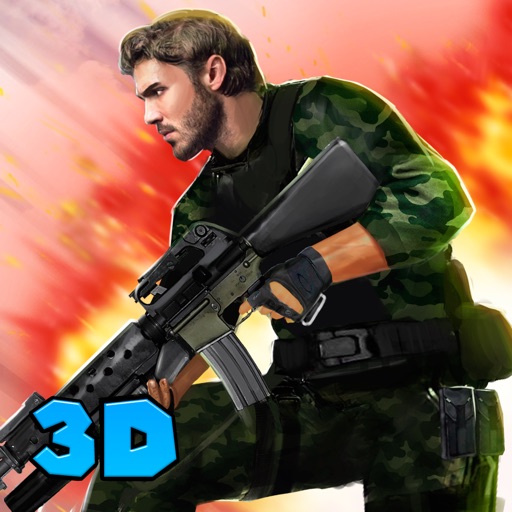 Military Gunfire Defense Shooter 3D Full icon