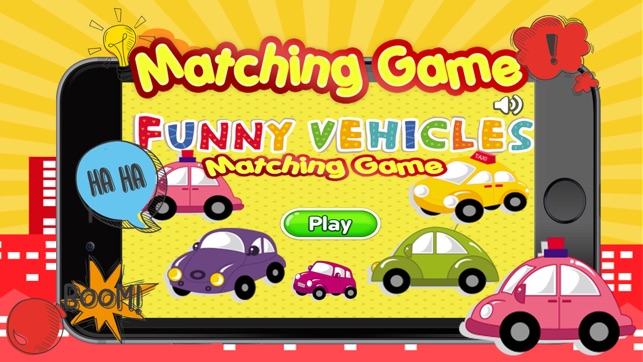 Vehicle car matchinggame for kid preschool toddler(圖1)-速報App