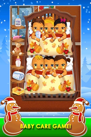 Christmas Mommy's New Baby Salon - My Xmas Spa Doctor Games for Kids! screenshot 4