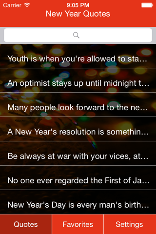 New Year's Quote screenshot 2